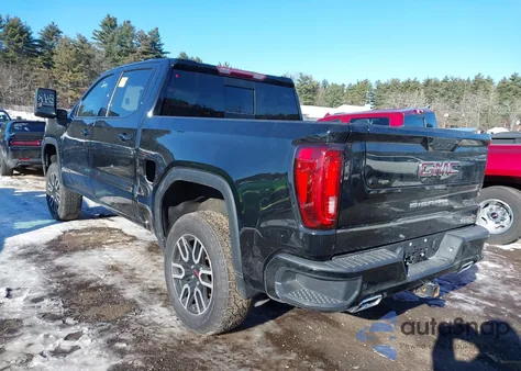 2021 GMC Sierra 1500 4Wd Short Box At4 z USA, uszkodzony, nr VIN 1GTU9EET0MZ324901